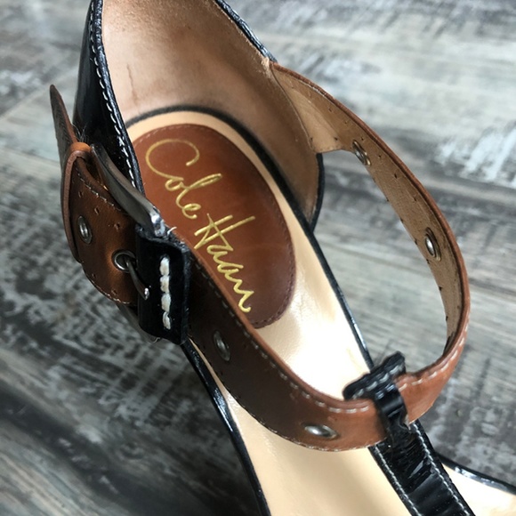 Cole Haan Two-Tone Nike Air Heels 6.5 - Picture 2 of 5